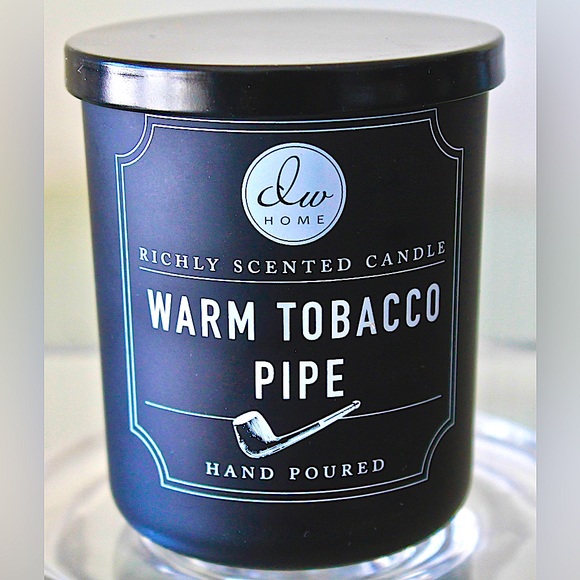 DW Home Accents Dw Home Candle Warm Tobacco Pipe New Matt Glass